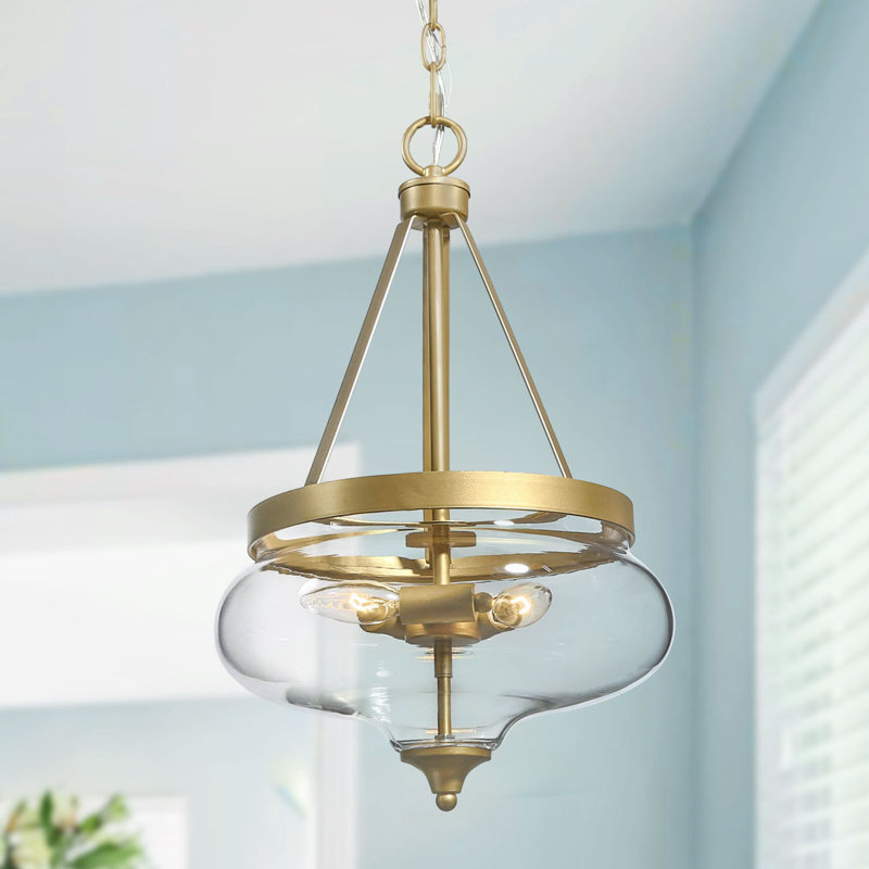 Wrought Studio Kaur 3 Light Unique Urn Pendant Wayfair